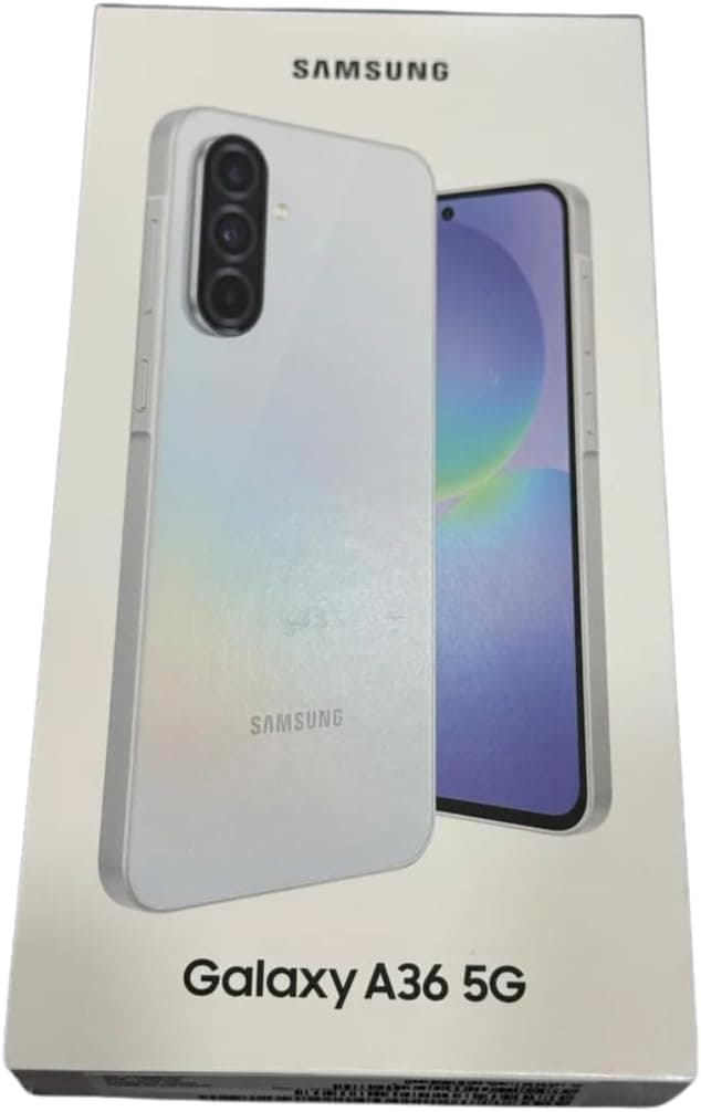 Samsung A366 Galaxy A36 (6.7'' - 6/128GB) White...[Italienische, ungarische, polnische, rumänische, österreichische und schweizerische Versionen]