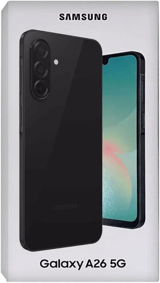 Samsung A266 Galaxy A26 (6.7'' - 6/128GB) Black...[Italienische, ungarische, polnische, rumänische, österreichische und schweizerische Versionen]