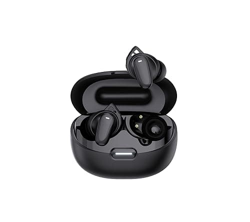 Kopfhörer Kabellos Bluetooth 5.4 mit 6 Silikonmikrofonen AI Intelligent ENC Noise Cancelling,IPX7 Wasserdichtes In Ear Kopfhörer,65 Std Spielzeit,Minimalistisches Design für Arbeit,Büro