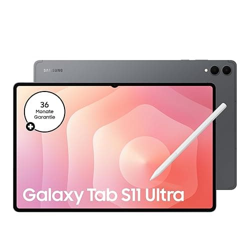 Samsung Galaxy Tab S11 Ultra 5G, AI Tablet, 5G, Leichtes Design, Vielseitige KI-Tools, DeX, 256 GB Speicher, 12 GB RAM, Lange Akkulaufzeit, Gray, 3 Jahre Herstellergarantie [Exklusiv auf Amazon]