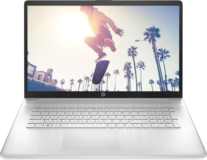 HP (FullHD 17,3 Zoll Gaming Notebook (AMD Ryzen 7 7730U 16-Thread CPU, 4.5 GHz, 32 GB DDR4, 1000 GB SSD, 8-Core Vega 3D, HDMI, BT, USB 3.0, WLAN, Windows 11 Prof. 64, MS Office) | 7345