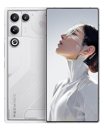 REDMAGIC 11 Air 144Hz Gaming Handy, 5G Android Smartphone, 12GB RAM+256GB ROM, Snapdragon 8 Elite, 6.85" OLED Full Bildschirm, FHD+ Gaming Telefon, 50MP Kamera, 80W Ladegerät, Dual-SIM Weiß