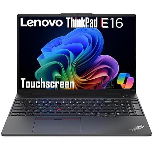 Lenovo ThinkPad E16 Business Laptop (16 Zoll FHD+ Display, AMD Ryzen 5 7530U (> Intel i7-1165G7), 16GB RAM, 512GB SSD, Fingerabdruck, Hintergrundbeleuchtung, 1080p Webcam, WiFi 6