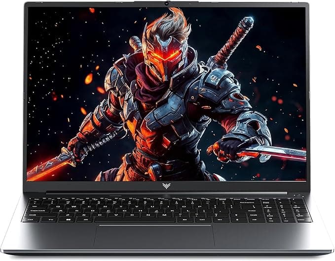 ACEMAGIC Laptop Gaming,16 Zoll FHD,Ryzen 7 H255,Bis zu 4,9 GHz,16GB DDR5 RAM 512GB SSD,Tastiera Retroilluminata Notebook,WiFi-6,BT5.2,Metallgehäuse