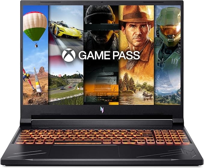 acer Nitro V16 (ANV16-41-R961) Gaming Laptop | 16 Inch WUXGA 165Hz Display | AMD Ryzen 7 8845HS | 16 GB RAM | 1 TB SSD | NVIDIA GeForce RTX 4060 | Windows 11 | QWERTZ Keyboard | Black