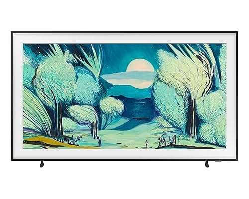 Samsung The Frame LS03F 4K QLED 55 Zoll (138 cm) UHD Fernseher, Modern Frame Design, NQ4 AI Gen2 Prozessor, Art Mode, Artful Picture Quality, One Connect Kabel, Sams...[Länderversion Ungarisch]