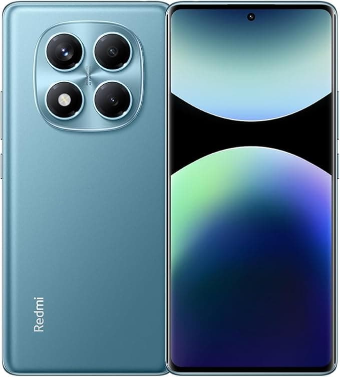 XIAOMI Redmi Note 14 Pro 4G Smarphone 12+512GB 5500mAh Large Capacity Handy, AMOLED Display, 33W Fast Charge, No NFC with Charging Head, European Version Blue