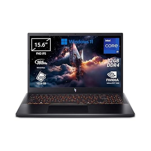 acer Nitro V 15 ANV15 – 52 – 98W0 Notebook Gaming, Nvidia GeForce RTX 5060 8 GB GDDR7, Prozessor Intel Core i9 – 13900H, RAM 32 GB DDR4, 1024 GB SSD, Display 15,6 Zoll FHD IPS 165 Hz LED LCD, Windows