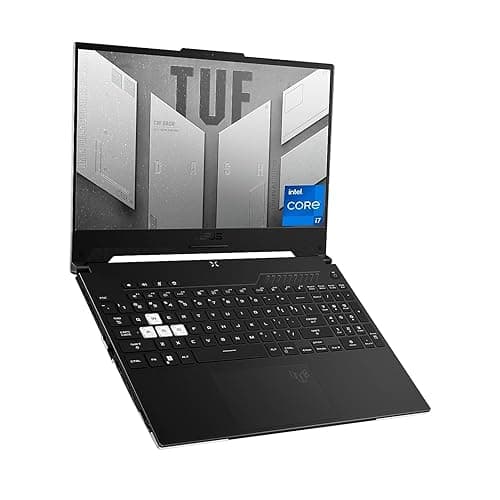ASUS TUF Dash 15 (2022) Gaming Laptop, 15.6†144Hz FHD Display, Intel Core i7-12650H, GeForce RTX 30;US Layout