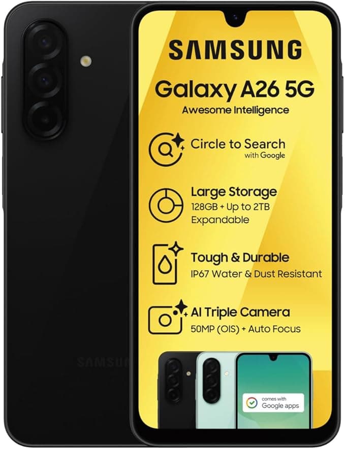 Samsung GALAXY A26 5G A266B 128GB schwrz
