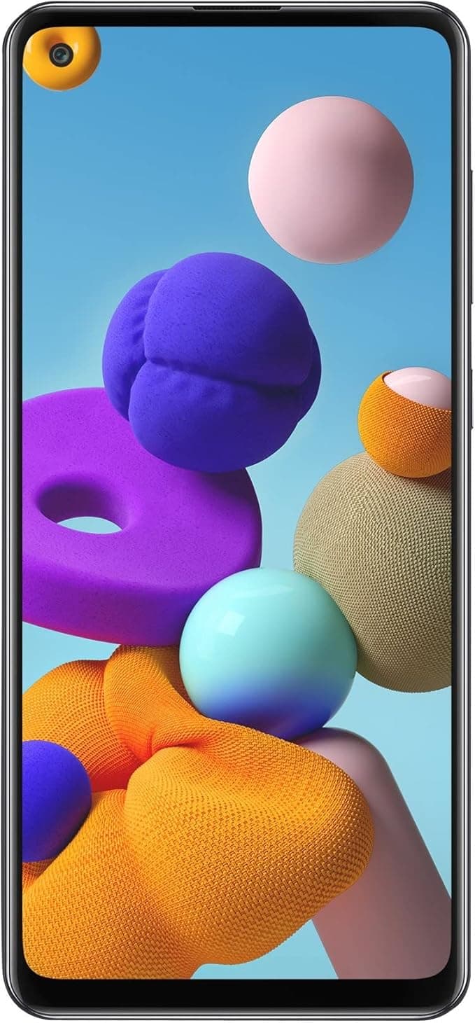 Samsung A217F Galaxy A21s 32 GB (Schwarz) ohne Simlock, ohne Branding, Schwarz, SM-A217FZKNEUB