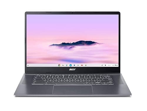 acer Chromebook Plus 515 (CB515-2H-30CZ) Laptop, 15,6" FHD Display, Intel Core i3-1215U, 8 GB RAM, 128 GB SSD, Intel UHD Graphics, Google ChromeOS, AI-Features, grau