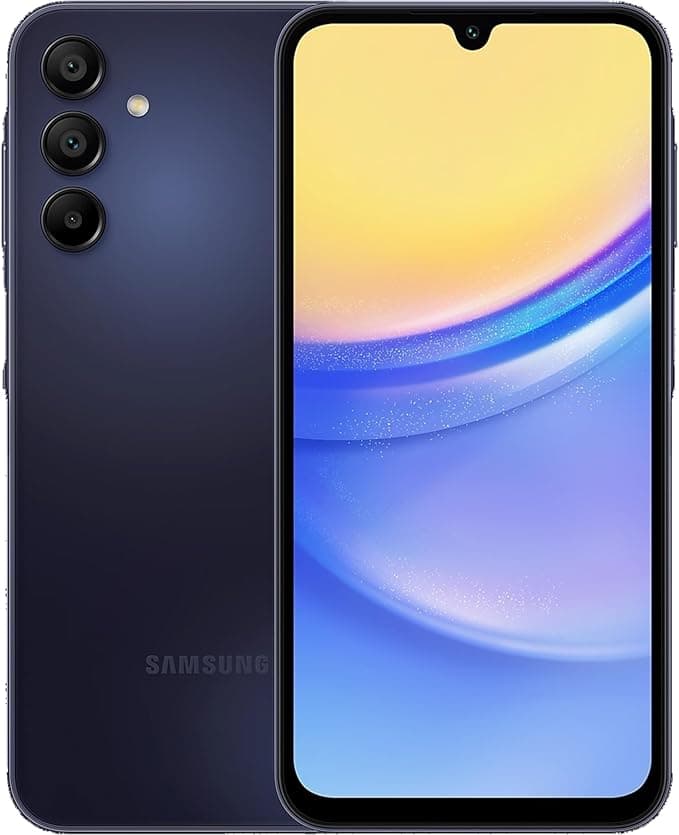 Samsung Galaxy A15 4G Smartphone 128 Go Bleu nuit