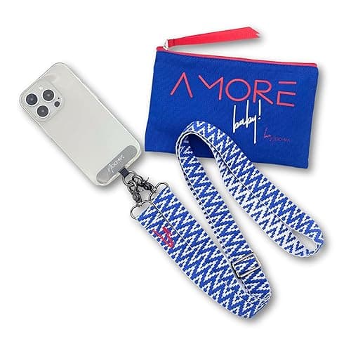 NOOMYA breite Handykette – Handyband universal zum Umhängen mit Adapter, Handy Band verstellbar & abnehmbar, kompatibel mit Allen Smartphones, robust & stylish, Geschenk - für iPhone, Samsung, Xiaomi