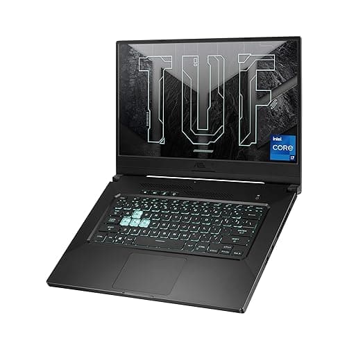 ASUS TUF Dash 15 (2021) Ultra Slim Gaming Laptop, 15,6 Zoll 144Hz FHD, GeForce RTX 3050 Ti, Intel Core i7-11370H, 8GB DDR4, 512GB PCIe NVMe SSD, Wi-Fi 6, Windows 10, Eclipse Grey Color, TUF516PE-AB73